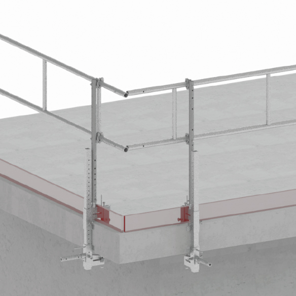 Pince d’acrotère aluminium Tobler Sàrl